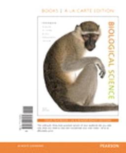 Biological Science, Books a la Carte Plus MasteringBiology with EText -- Access Card Package 6th 9780134296029 Front Cover