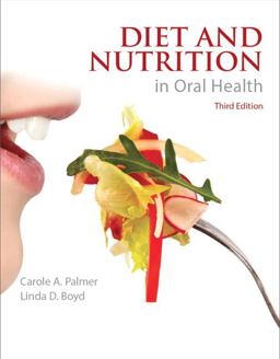 Diet and Nutrition in Oral Health 3rd 9780134296722 Front Cover