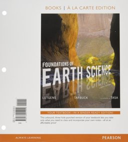 Foundations of Earth Science, Books a la Carte Plus MasteringGeology with EText -- Access Card Package 8th 9780134298573 Front Cover