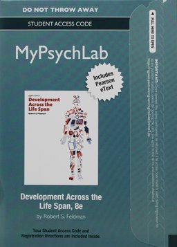 NEW Mylab Psychology with Pearson EText -- Access Card -- for Development Across the Life Span