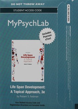 NEW Mylab Psychology with Pearson EText -- Access Card -- for Life Span Development