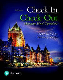 Check-In Check-Out Managing Hotel Operations 10th 9780134303505 Front Cover