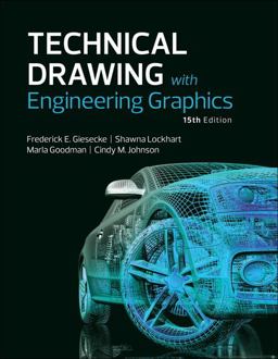 Technical Drawing With Engineering Graphics:  9780134306414 Front Cover