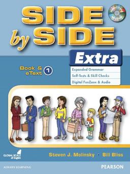 Side by Side Extra 1 Book and EText with CD 3rd 9780134306728 Front Cover