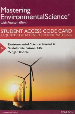 MasteringEnvironmentalScience with Pearson EText -- Standalone Access Card -- for Environmental Science