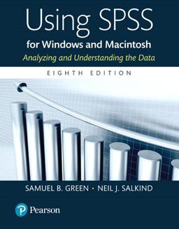 Using Spss for Windows and Macintosh: Books a La Carte Edition  9780134319889 Front Cover
