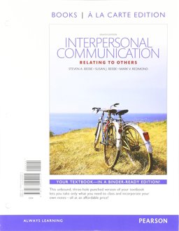 Interpersonal Communication, Books a la Carte Edition Plus REVEL--Access Card Package