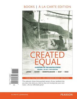 Revel for Created Equal Access Card: A History of the United States  9780134324159 Front Cover
