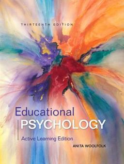 Educational Psychology Active Learning Edition  9780134324524 Front Cover