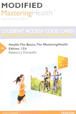 Modified MasteringHealth with Pearson EText -- Standalone Access Card -- for Health