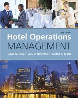 Hotel Operations Management 3rd 9780134337623 Front Cover
