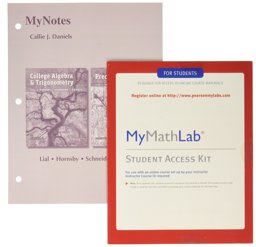 MyNotes for College Algebra and Trigonometry Plus MyMathLab -- Access Card Package