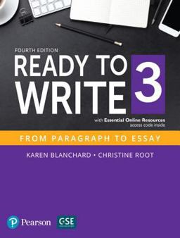 Ready to Write 3 4th 9780134399331 Front Cover