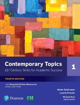 Contemporary Topics 1 21st Century Skills for Academic Success 4th 9780134400648 Front Cover