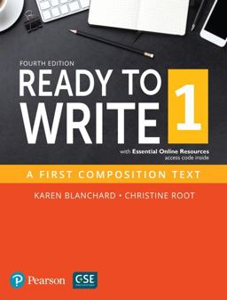 Ready to Write 1 4th 9780134400655 Front Cover