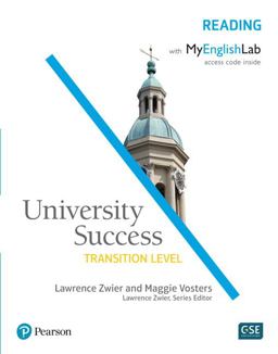 University Success Reading, Transition Level  9780134400785 Front Cover