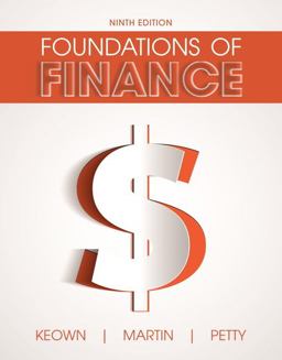 Foundations of Finance Plus Mylab Finance with Pearson EText -- Access Card Package 9th 9780134408385 Front Cover