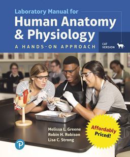 Laboratory Manual for Human Anatomy and Physiology A Hands-On Approach, Cat Version, Loose-Leaf Edition  9780134417974 Front Cover