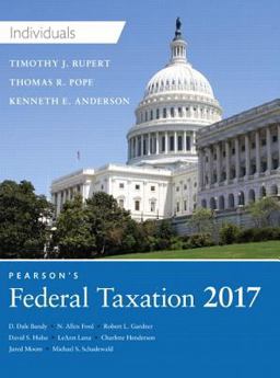 Prentice Hall's Federal Taxation 2017 Individuals 30th 9780134420868 Front Cover
