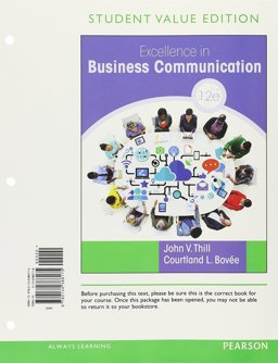 Excellence in Business Communication, Student Value Edition Plus MyBCommLab with Pearson EText -- Access Card Package