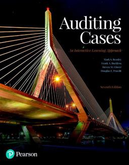 Auditing Cases An Interactive Learning Approach 7th 9780134421827 Front Cover