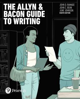 The Allyn & Bacon Guide to Writing:  9780134424521 Front Cover