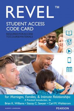 Revel for Marriages, Families, and Intimate Relationships -- Access Card 4th 9780134432038 Front Cover