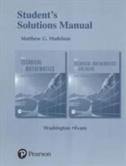 Student Solutions Manual for Basic Technical Mathematics 11th 9780134434636 Front Cover