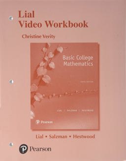 Basic College Mathematics 10th 9780134442037 Front Cover