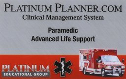 Platinum Planner Paramedic -- Student Access Card 1st 2015 9780134442235 Front Cover