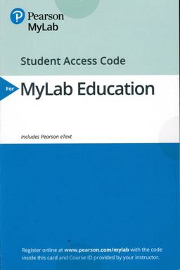 Classroom Management for Middle and High School Teachers -- Mylab Education with Enhanced Pearson EText Access Code