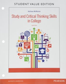 Study and Critical Thinking Skills in College, Student Value Edition Plus MyStudentSuccessLab--Access Card Package