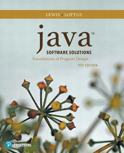 Java Software Solutions:  9780134462028 Front Cover