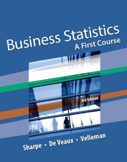 Business Statistics A First Course Plus NEW Mylab Statistics with Pearson EText -- Access Card Package 3rd 9780134462721 Front Cover