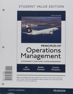 Principles of Operations Management