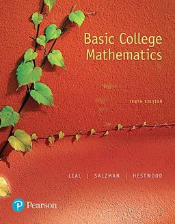 Basic College Mathematics 10th 9780134467795 Front Cover