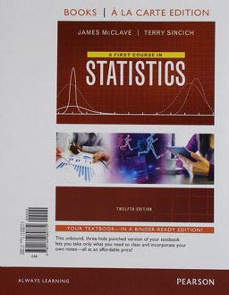 A First Course in Statistics