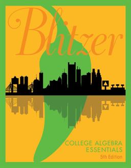College Algebra Essentials, Books a la Carte Edition