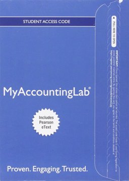 MyLab Accounting with Pearson EText -- Access Card -- for Pearson's Federal Taxation 2017 Individuals