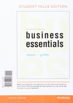 Business Essentials, Student Value Edition Plus MyBizLab with Pearson EText -- Access Card Package