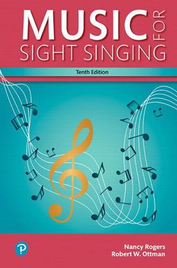 Music for Sight Singing: Books a La Carte Edition  9780134475455 Front Cover