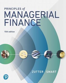 Principles of Managerial Finance:  9780134476315 Front Cover