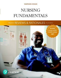 Pearson Reviews and Rationales Nursing Fundamentals with Nursing Reviews and Rationales 4th 9780134480589 Front Cover
