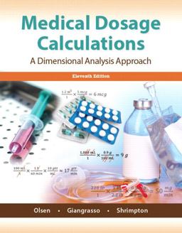 Medical Dosage Calculations Plus Mynursinglab With Pearson Etext Access Card:  9780134480602 Front Cover