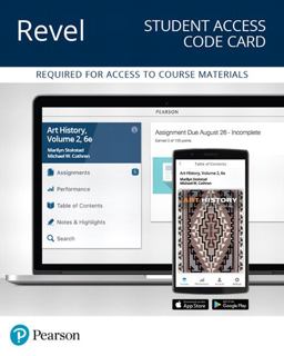 Revel for Art History, Volume 2 -- Access Card