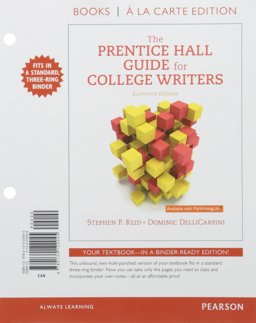 The Prentice Hall Guide for College Writers,