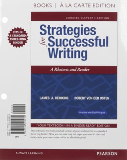 Strategies for Successful Writing, Concise Edition, Books a la Carte Plus REVEL -- Access Card Package