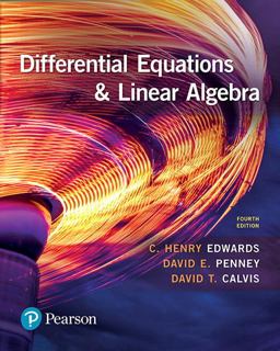 Differential Equations and Linear Algebra:  9780134497181 Front Cover