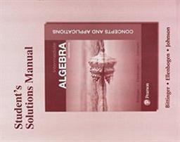 Student Solutions Manual for Intermediate Algebra