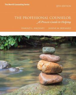 Professional Counseling A Process Guide to Helping with Mylab Counseling with Pearson EText -- Access Card Package 8th 9780134497631 Front Cover